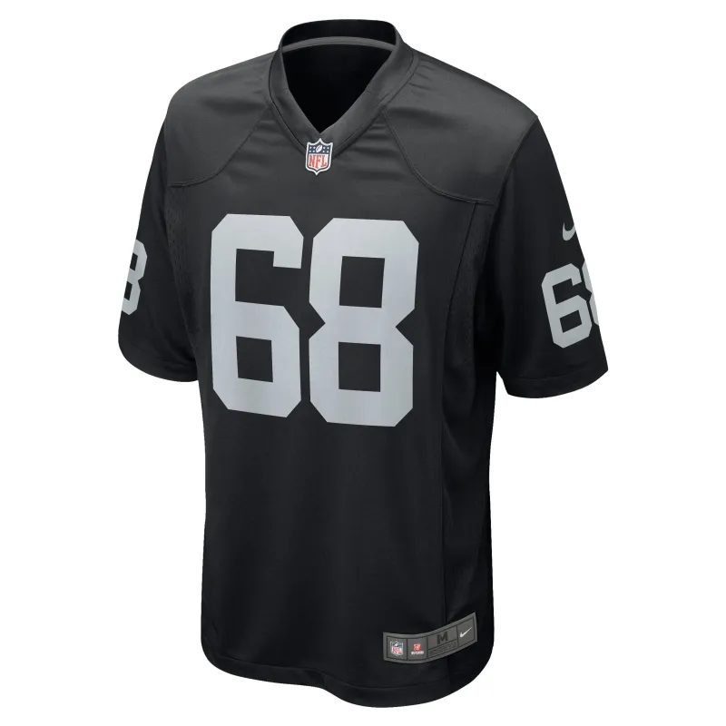 Men's Las Vegas Raiders Andre James Black Game Jersey