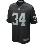 Men's Las Vegas Raiders Bo Jackson Black Game Retired Player Jersey