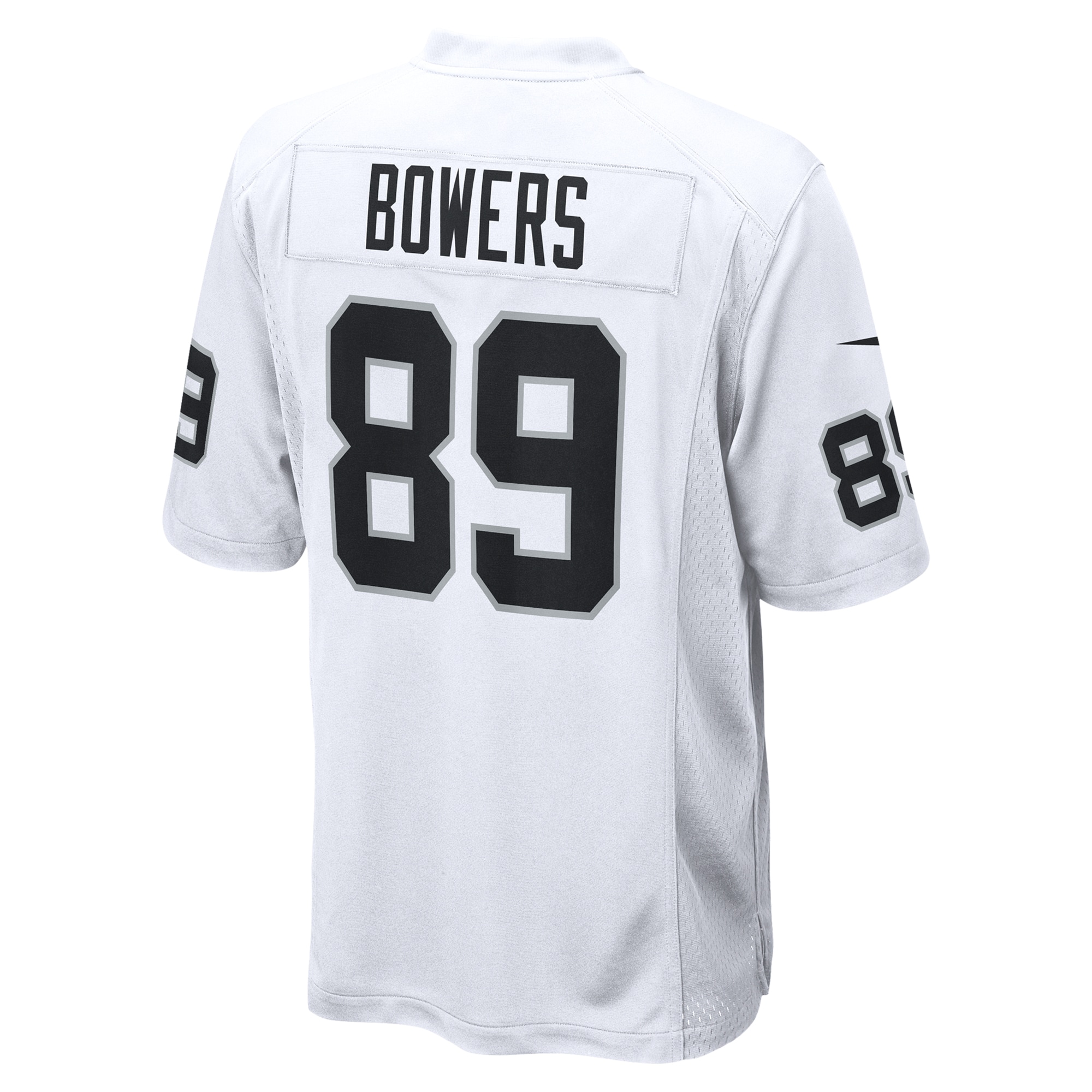 Men's Las Vegas Raiders Brock Bowers White Game Jersey
