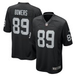 Men's Las Vegas Raiders Brock Bowers Black 2024 NFL Draft First Round Pick Player Game Jersey