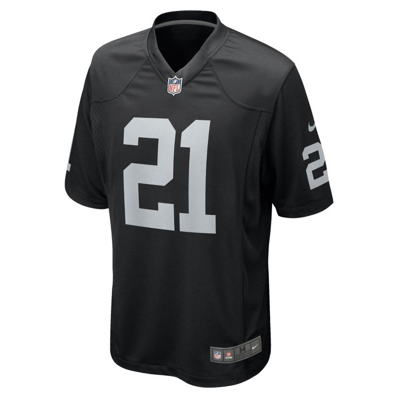 Men's Las Vegas Raiders Cliff Branch Black Retired Player Game Jersey