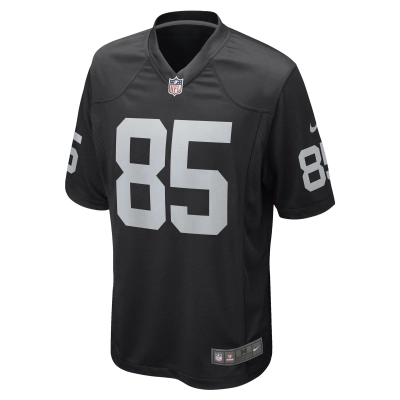 Men's Las Vegas Raiders Cole Fotheringham Black Game Player Jersey 02