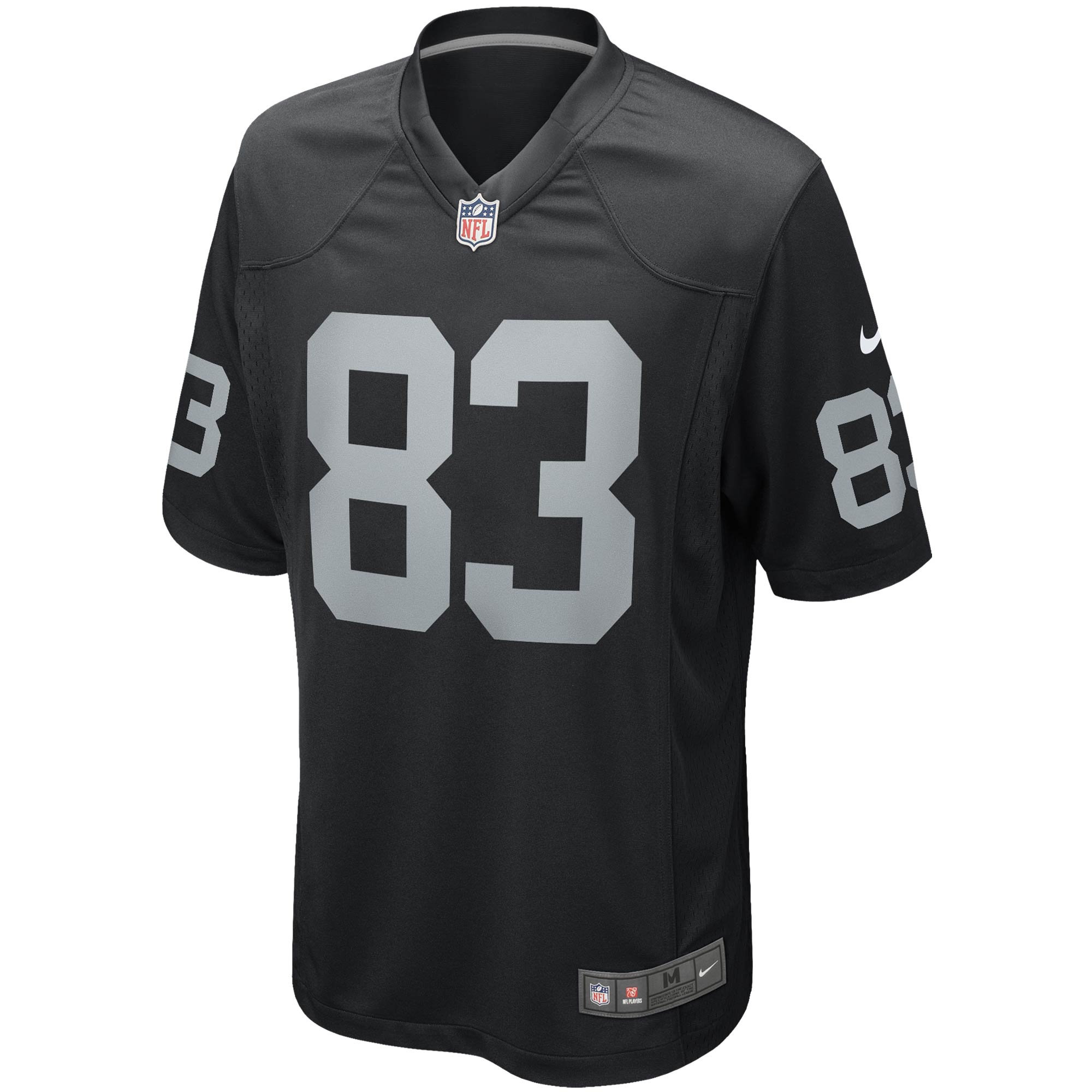 Men's Las Vegas Raiders Darren Waller Black Game Player Jersey