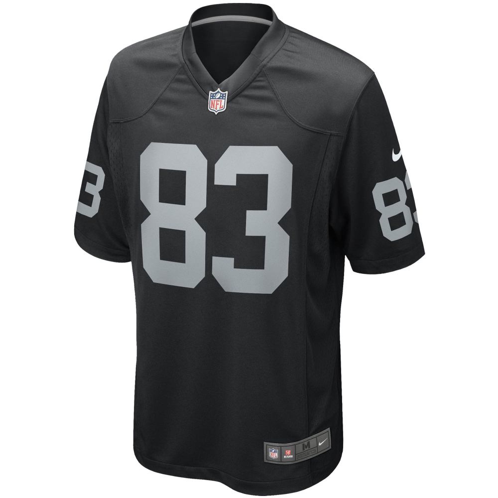 Men's Las Vegas Raiders Darren Waller Black Game Player Jersey