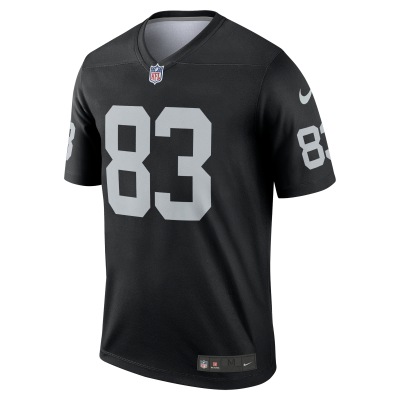 Men's Las Vegas Raiders Darren Waller Black Legend Jersey 02