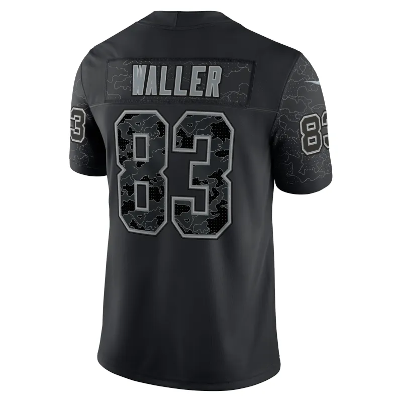 Men's Las Vegas Raiders Darren Waller Black RFLCTV Limited Jersey