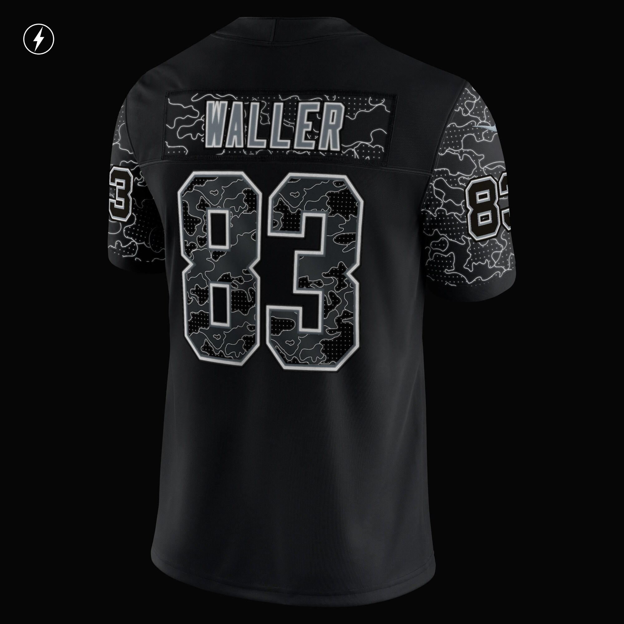 Men's Las Vegas Raiders Darren Waller Black RFLCTV Limited Jersey