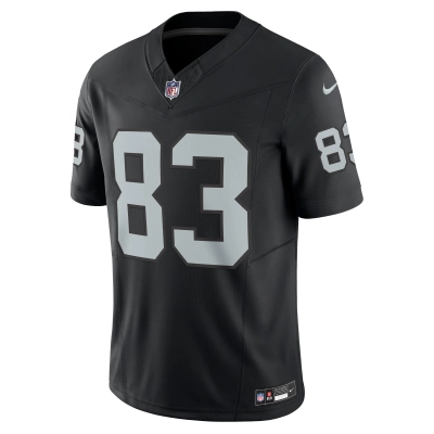 Men's Las Vegas Raiders Darren Waller Black Vapor F.U.S.E. Limited Jersey 02