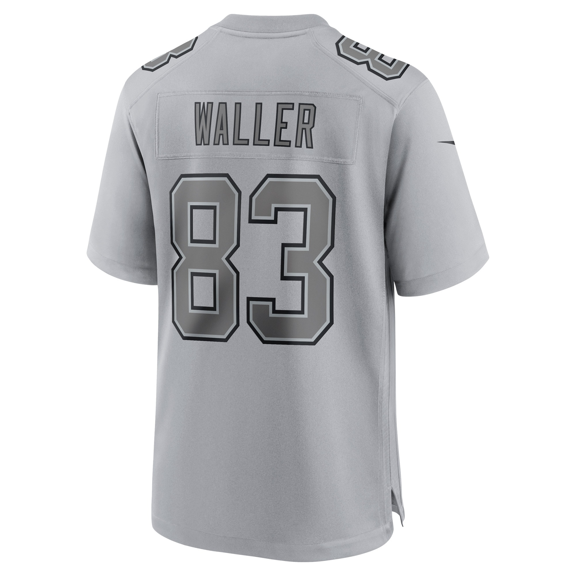 Men's Las Vegas Raiders Darren Waller Gray Atmosphere Fashion Game Jersey
