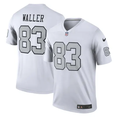 Men's Las Vegas Raiders Darren Waller White Alternate Legend Jersey 01