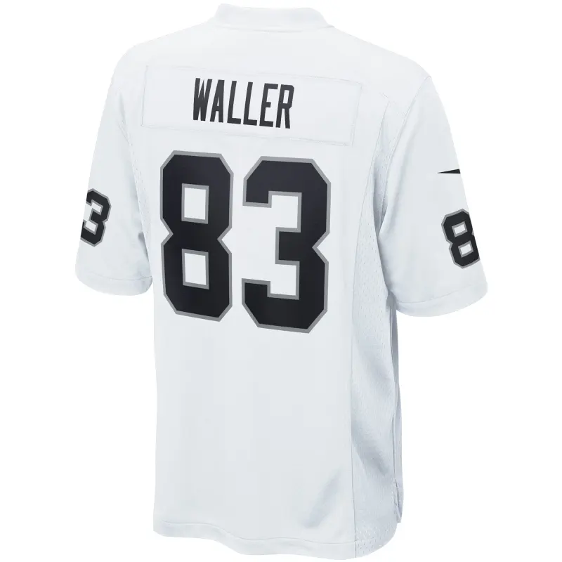 Men's Las Vegas Raiders Darren Waller White Game Jersey