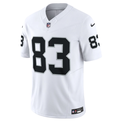 Men's Las Vegas Raiders Darren Waller White Vapor F.U.S.E. Limited Jersey 02