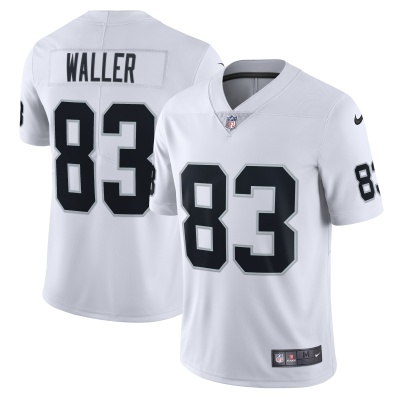 Men's Las Vegas Raiders Darren Waller White Vapor Limited Jersey 01