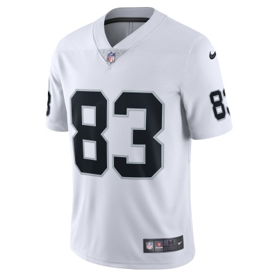 Men's Las Vegas Raiders Darren Waller White Vapor Limited Jersey 02