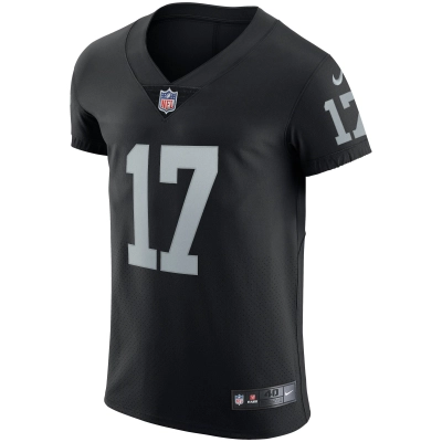 Men's Las Vegas Raiders Davante Adams Black Vapor Elite Jersey 02