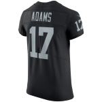 Men's Las Vegas Raiders Davante Adams Black Vapor Elite Jersey