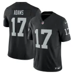 Men's Las Vegas Raiders Davante Adams Black Vapor F.U.S.E. Limited Jersey