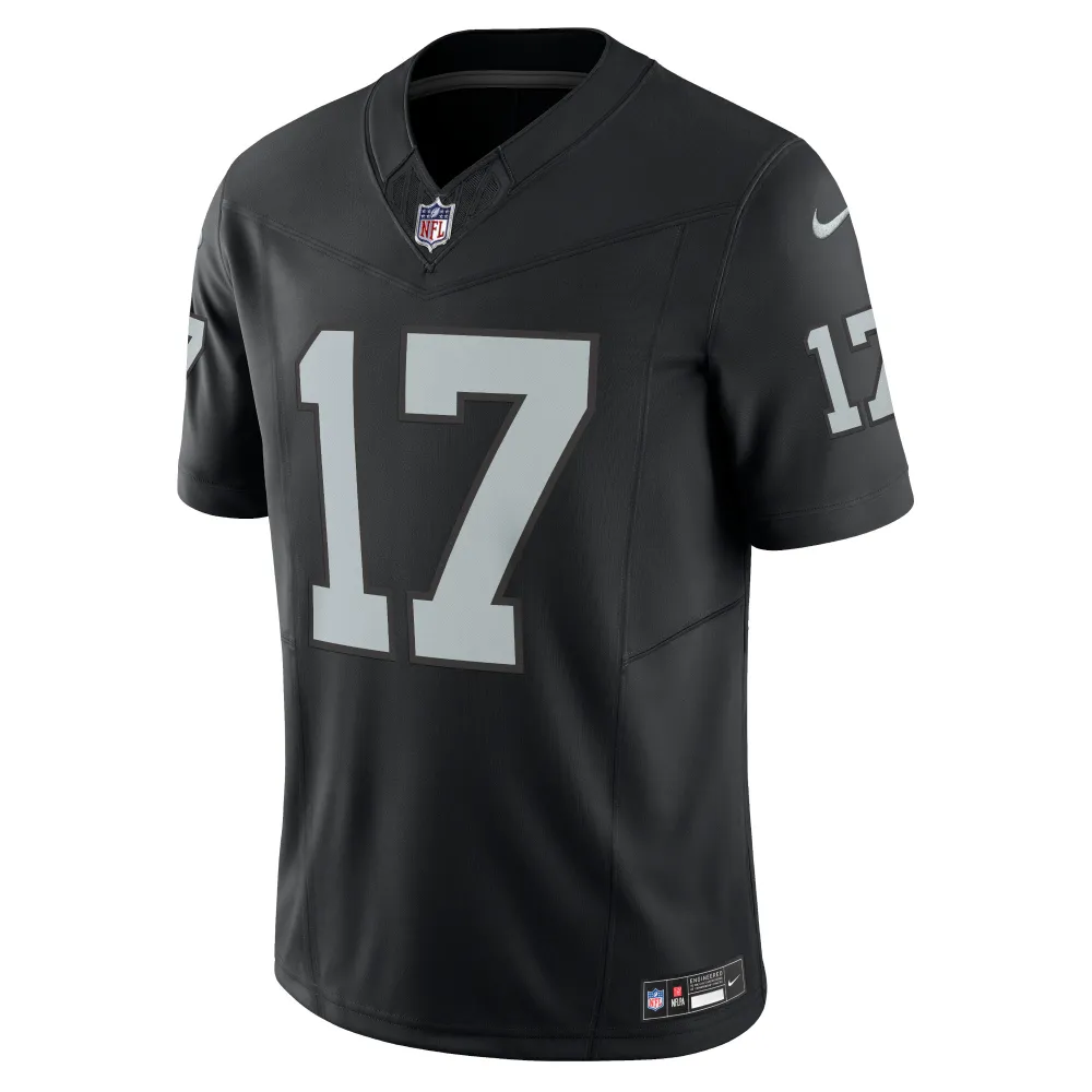 Men's Las Vegas Raiders Davante Adams Black Vapor F.U.S.E. Limited Jersey
