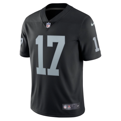 Men's Las Vegas Raiders Davante Adams Black Vapor Limited Jersey 02