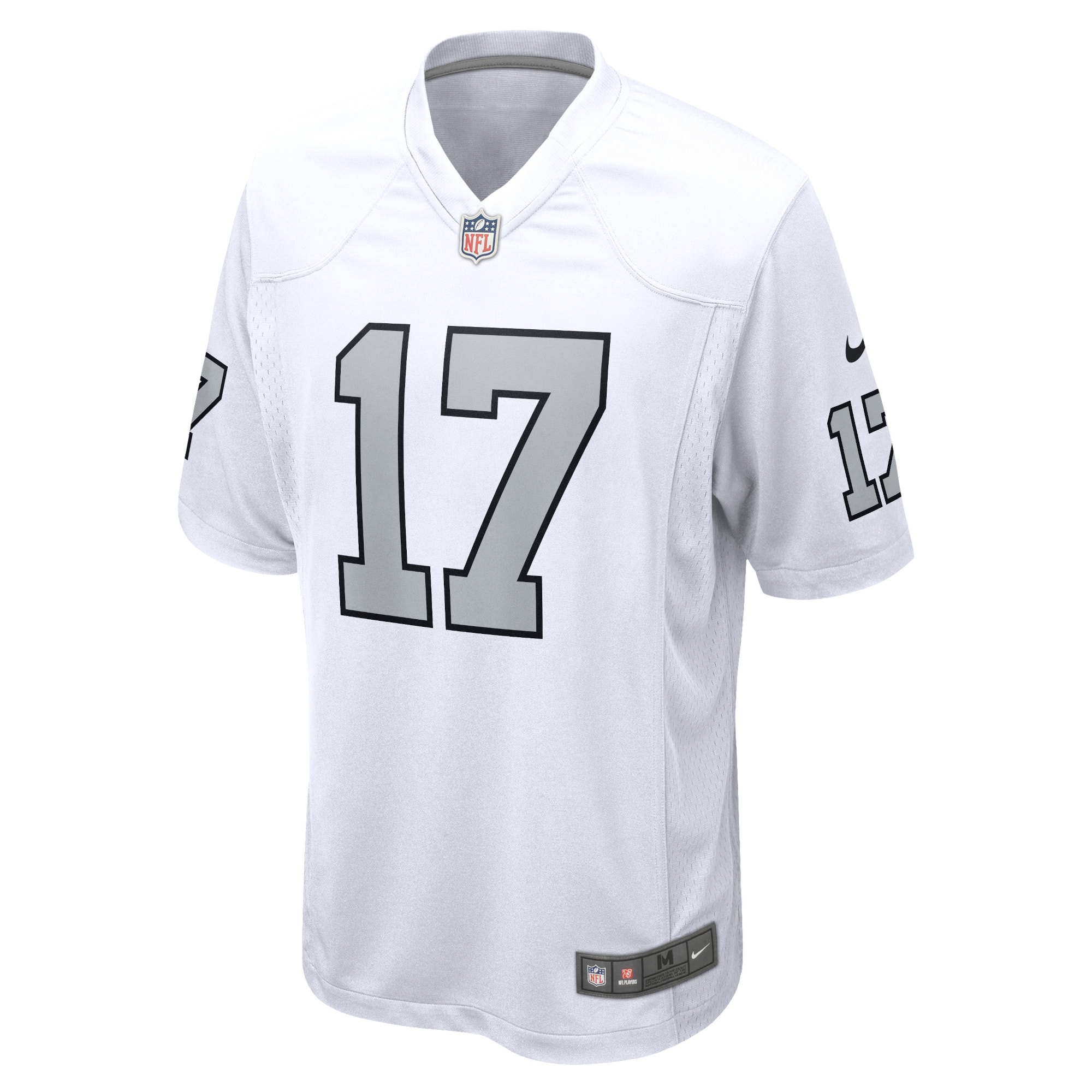 Men's Las Vegas Raiders Davante Adams White Alternate Game Jersey