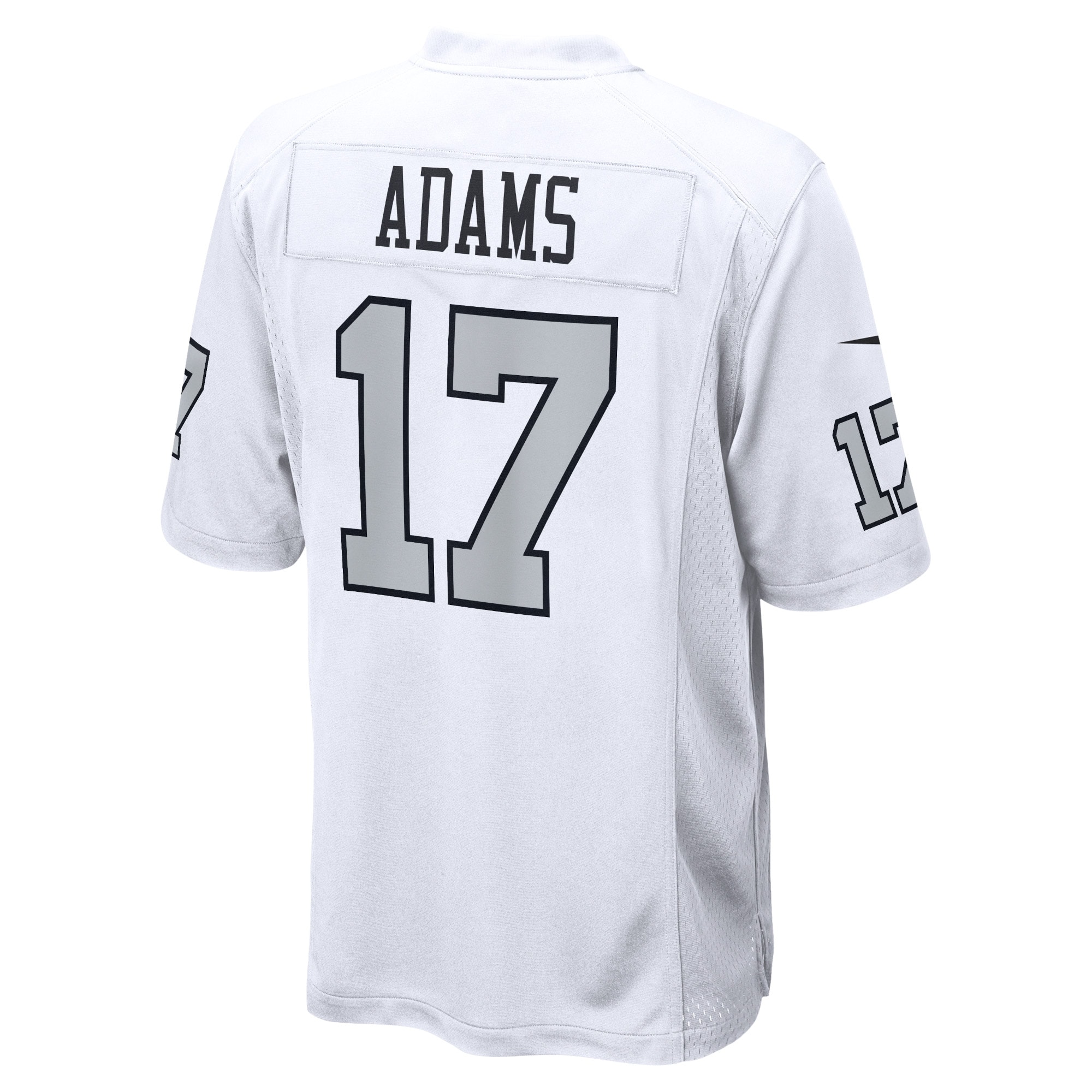 Men's Las Vegas Raiders Davante Adams White Alternate Game Jersey