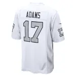 Men's Las Vegas Raiders Davante Adams White Alternate Game Jersey