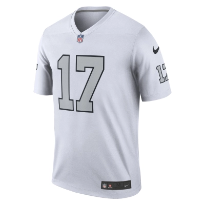Men's Las Vegas Raiders Davante Adams White Alternate Legend Jersey 02