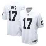 Men's Las Vegas Raiders Davante Adams White Game Jersey