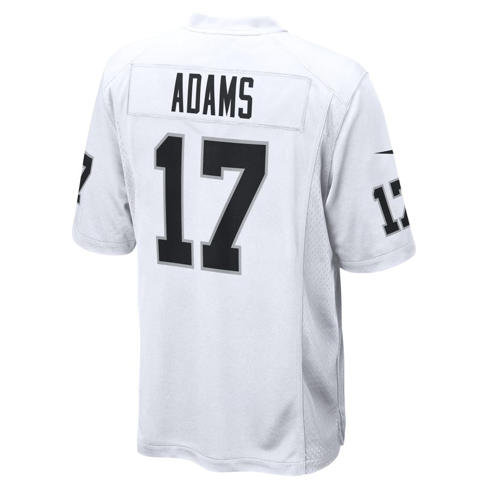 Men's Las Vegas Raiders Davante Adams White Game Jersey
