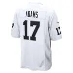Men's Las Vegas Raiders Davante Adams White Game Jersey