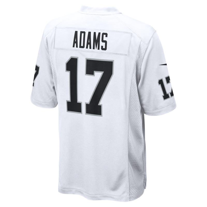 Men's Las Vegas Raiders Davante Adams White Game Jersey