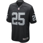 Men's Las Vegas Raiders Fred Biletnikoff Black Game Retired Player Jersey