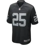 Men's Las Vegas Raiders Fred Biletnikoff Black Game Retired Player Jersey