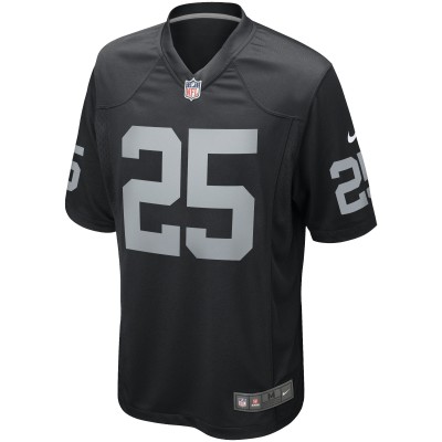 Men's Las Vegas Raiders Fred Biletnikoff Black Game Retired Player Jersey 02
