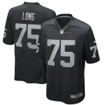 Men's Las Vegas Raiders Howie Long Black Game Retired Player Jersey