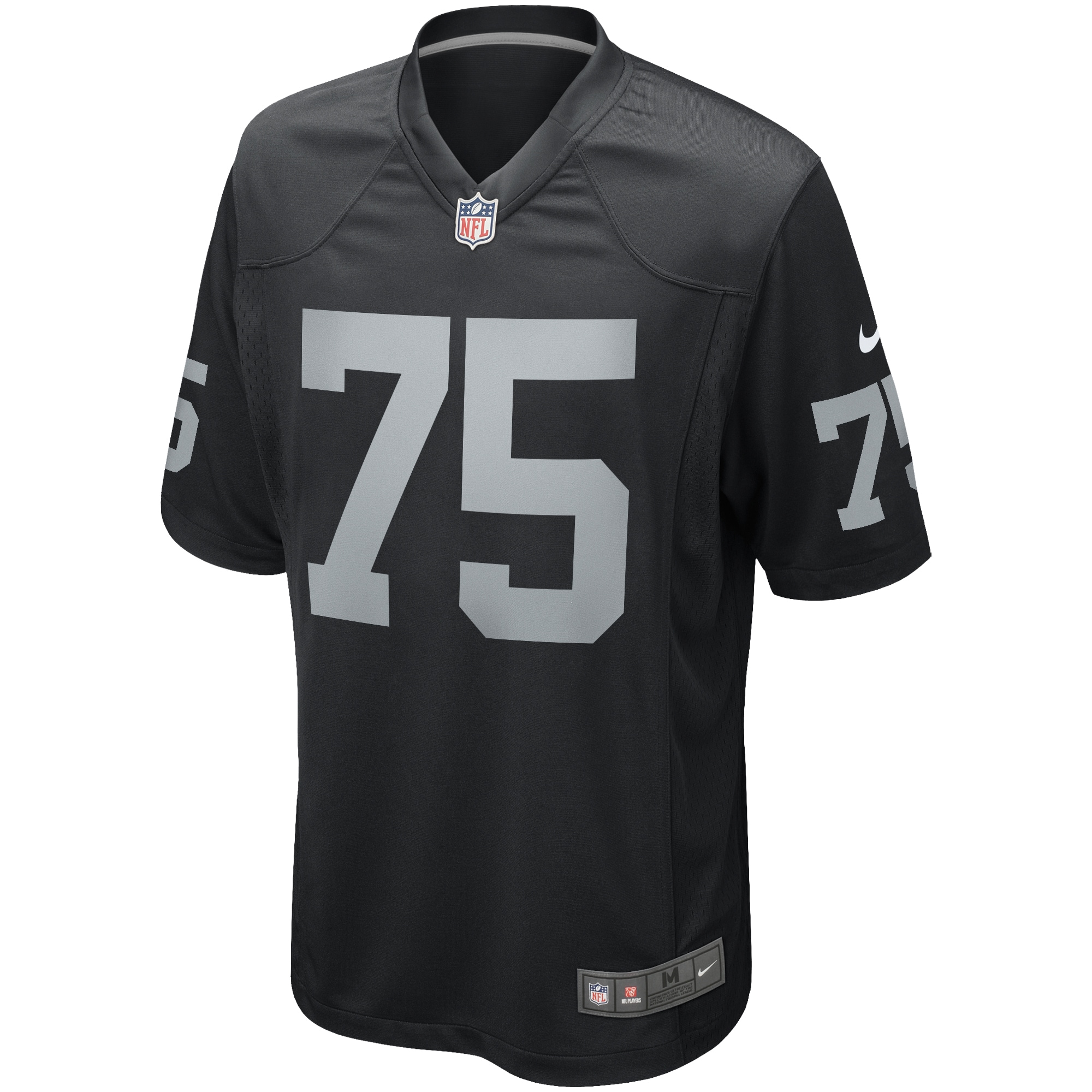 Men's Las Vegas Raiders Howie Long Black Game Retired Player Jersey