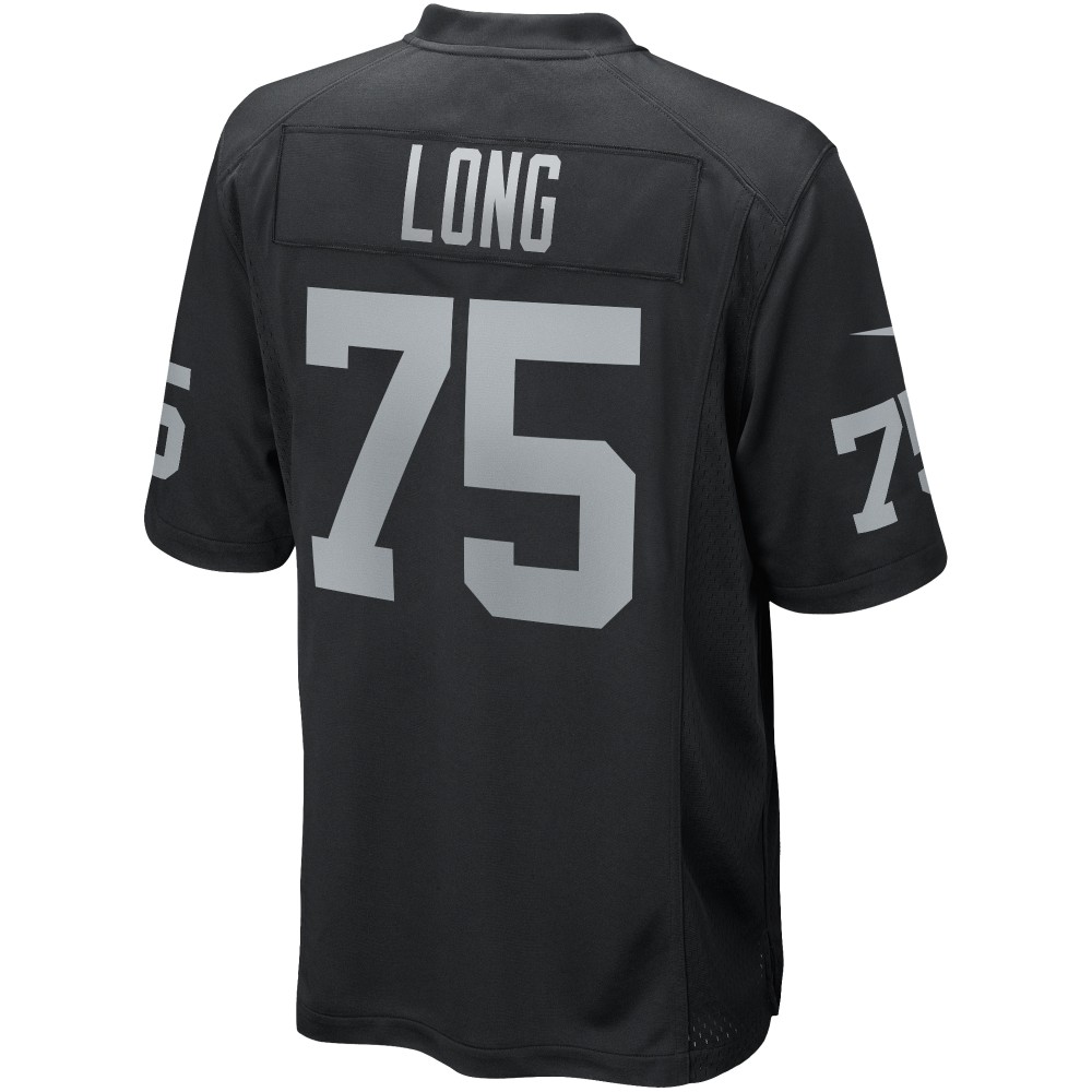 Men's Las Vegas Raiders Howie Long Black Game Retired Player Jersey