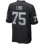 Men's Las Vegas Raiders Howie Long Black Game Retired Player Jersey
