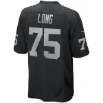 Men's Las Vegas Raiders Howie Long Black Game Retired Player Jersey