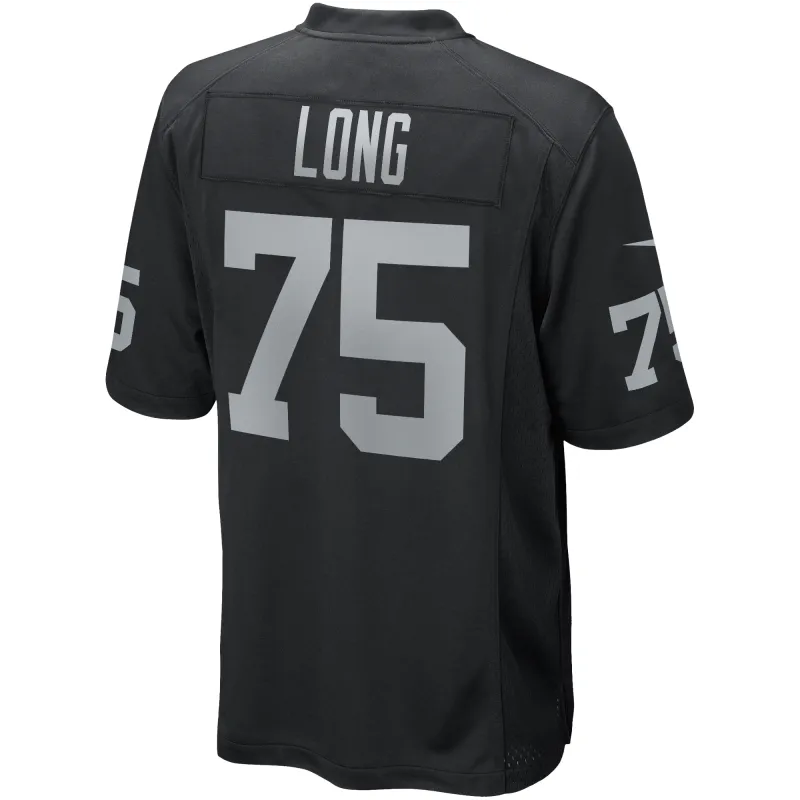 Men's Las Vegas Raiders Howie Long Black Game Retired Player Jersey