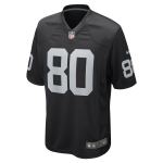 Men's Las Vegas Raiders Jesper Horsted Black Game Player Jersey