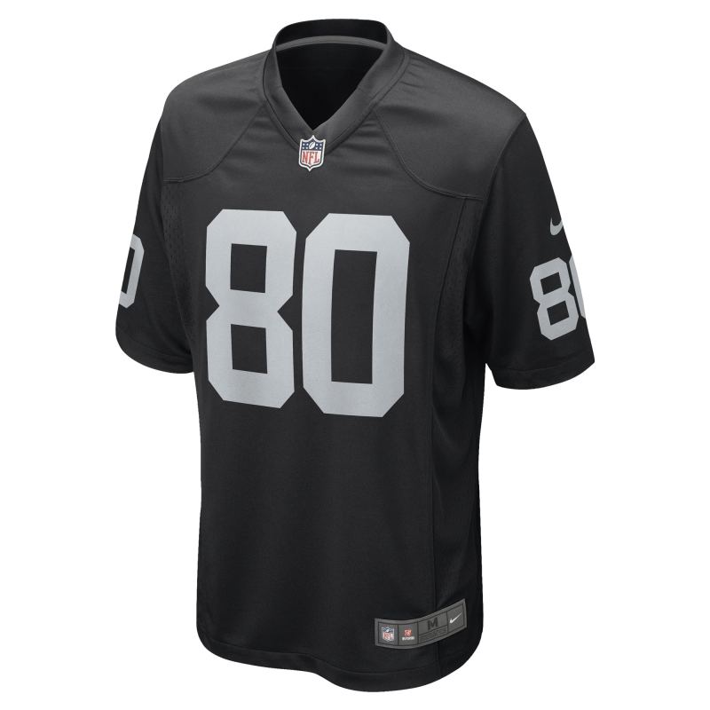 Men's Las Vegas Raiders Jesper Horsted Black Game Player Jersey