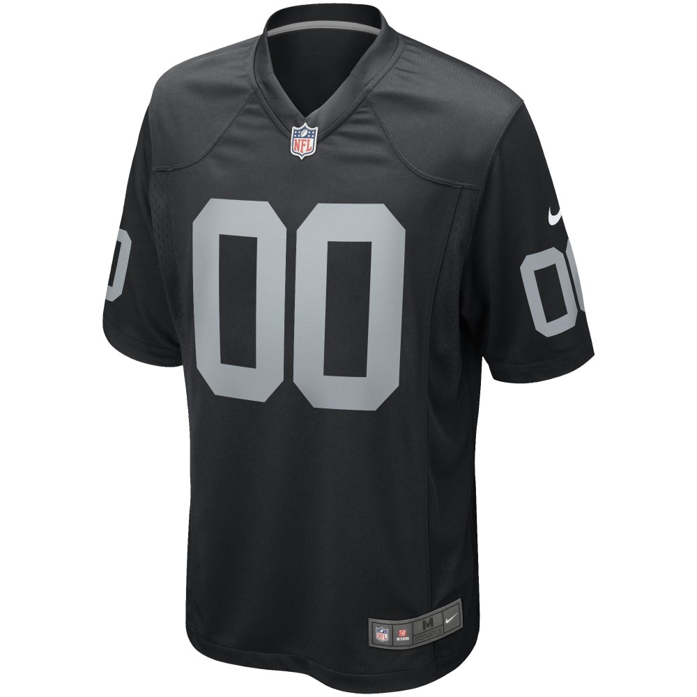 Men's Las Vegas Raiders Jim Otto Black Game Retired Player Jersey