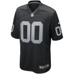 Men's Las Vegas Raiders Jim Otto Black Game Retired Player Jersey