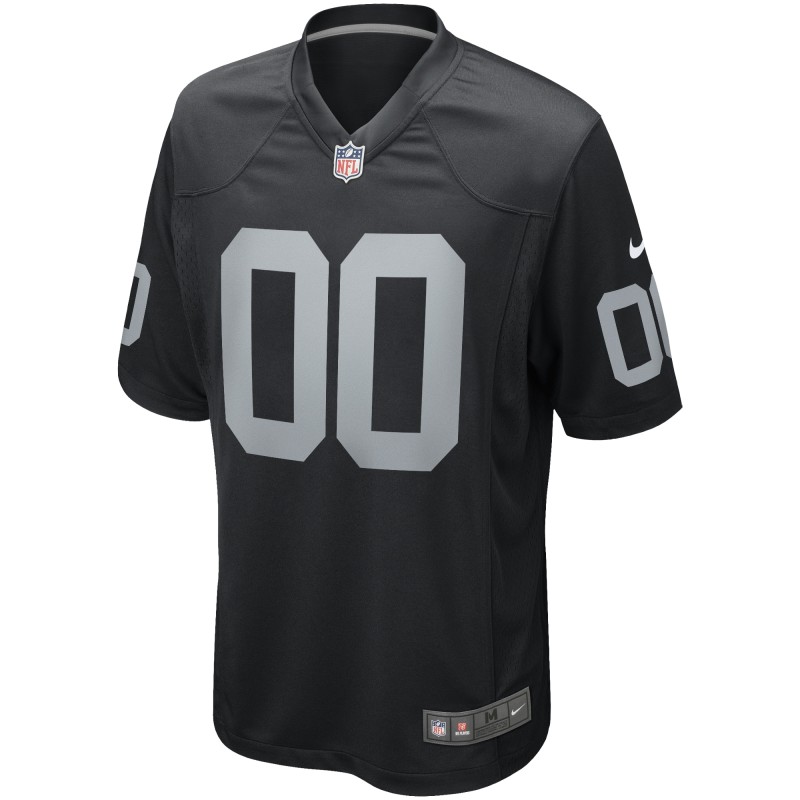 Men's Las Vegas Raiders Jim Otto Black Game Retired Player Jersey