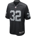 Men's Las Vegas Raiders Marcus Allen Black Game Retired Player Jersey