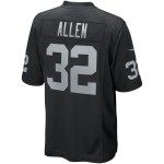 Men's Las Vegas Raiders Marcus Allen Black Game Retired Player Jersey