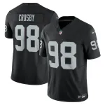 Men's Las Vegas Raiders Maxx Crosby Black Vapor F.U.S.E. Limited Jersey