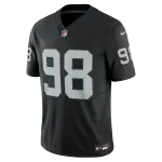 Men's Las Vegas Raiders Maxx Crosby Black Vapor F.U.S.E. Limited Jersey