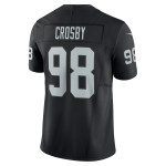 Men's Las Vegas Raiders Maxx Crosby Black Vapor F.U.S.E. Limited Jersey